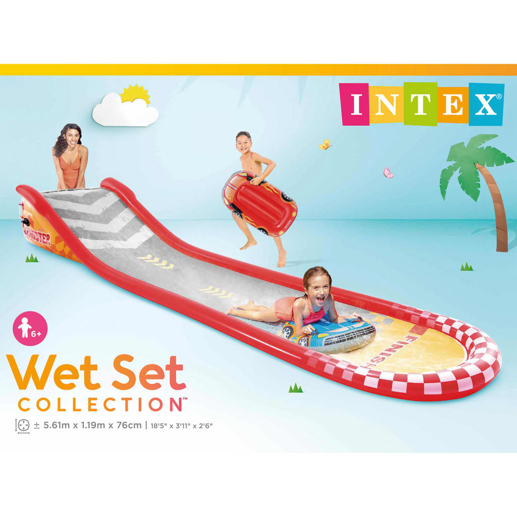 Intex Racing Fun Slide 561x119x76 cm