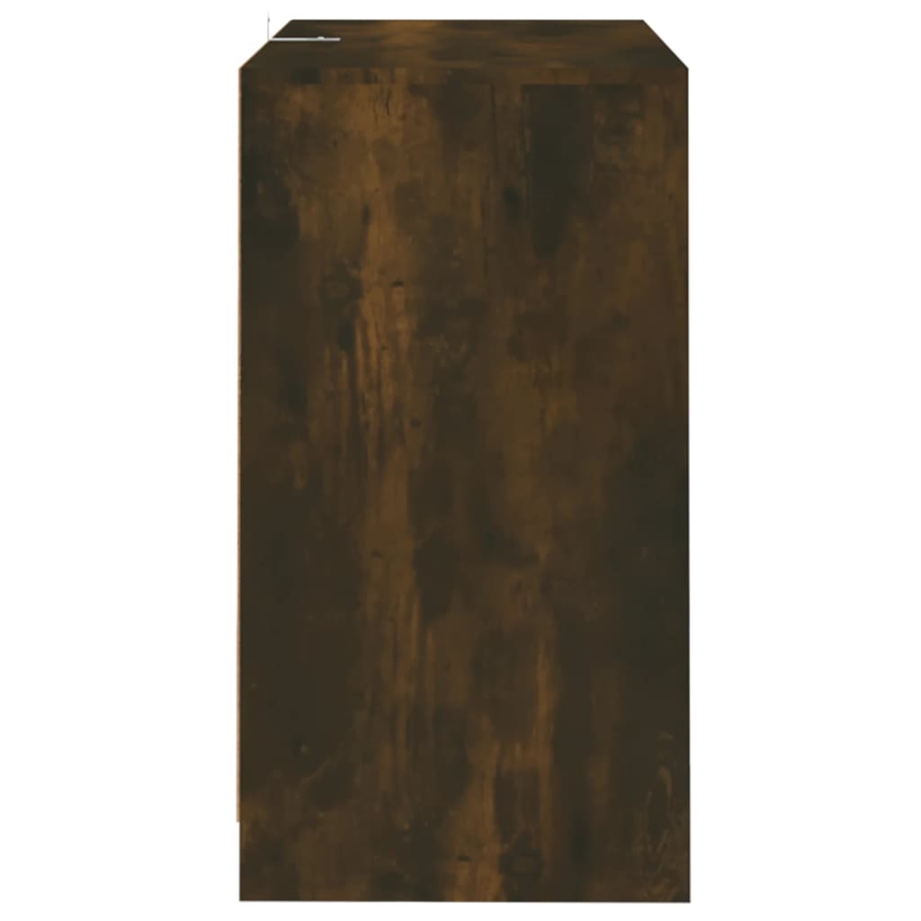 vidaXL Sideboard Smoked Oak 70x41x75 cm Engineered Wood