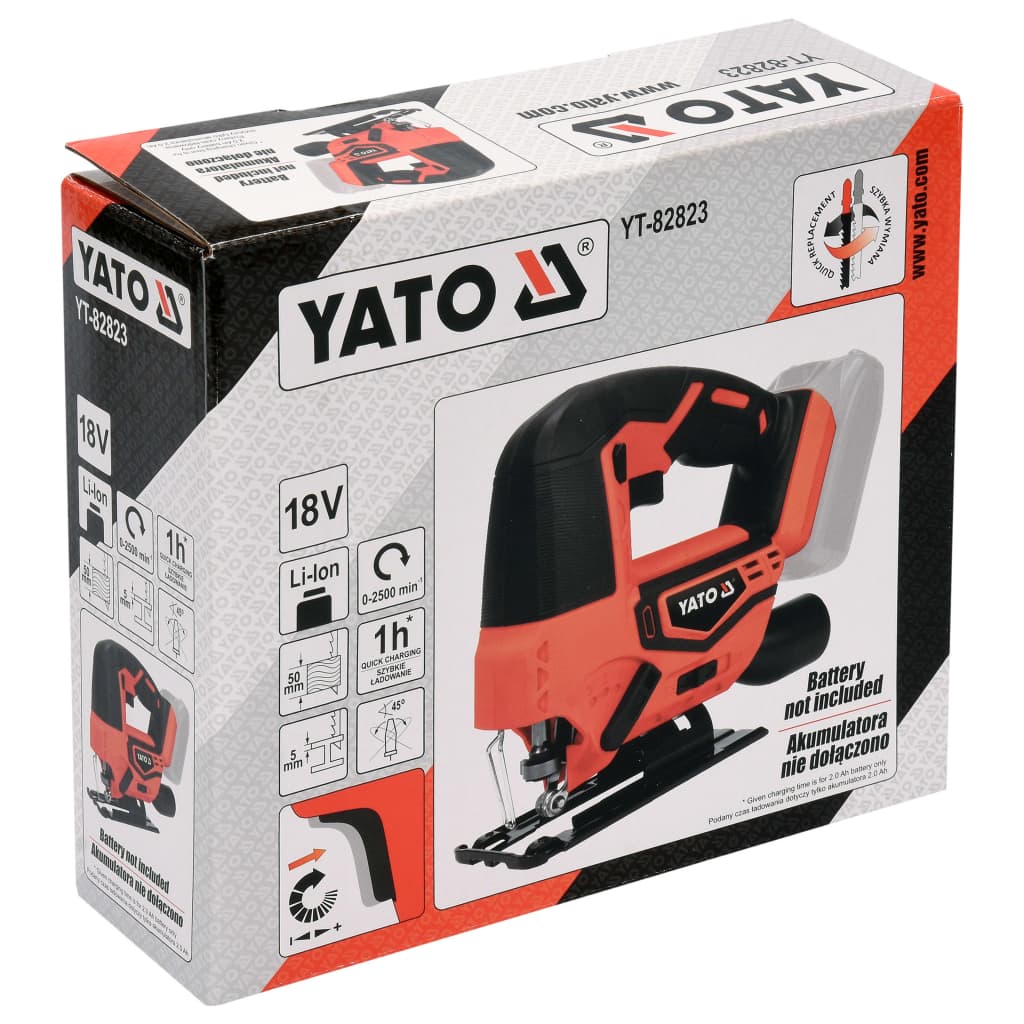 YATO Jig Saw without Battery 18V