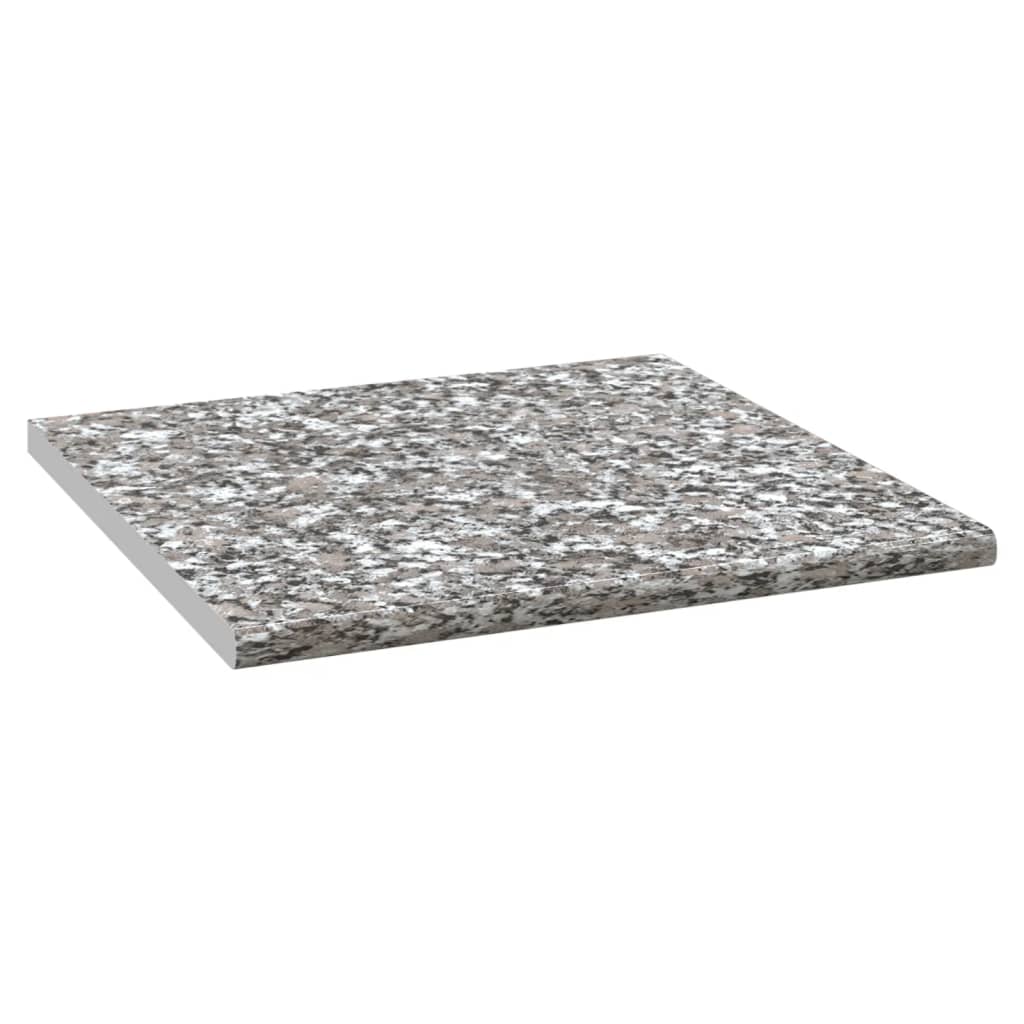 vidaXL Kitchen Countertop Grey with Granite Texture 60x60x2.8 cm Engineered Wood