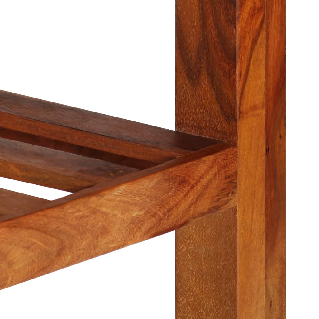 vidaXL Sideboard with 3 Drawers 110x30x80 cm Solid Sheesham Wood