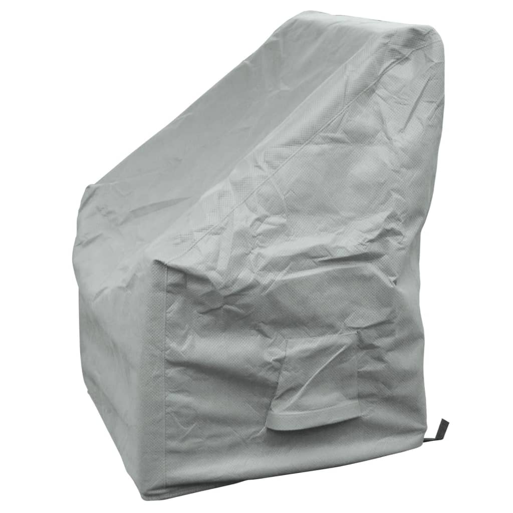 Eurotrail Lounge Chair Protective Cover 75x78x115/67 cm Grey
