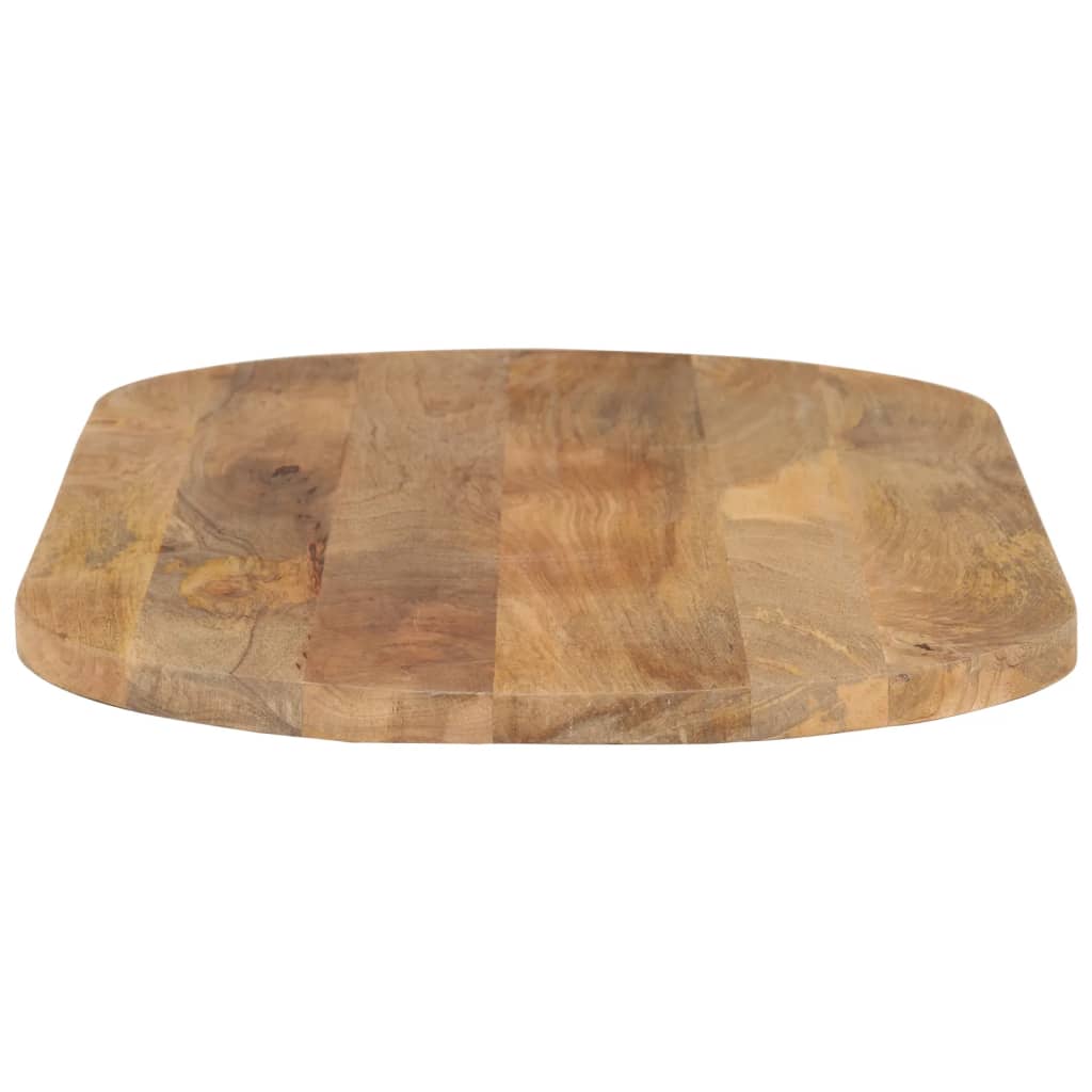 vidaXL Table Top 80x40x3.8 cm Oval Solid Wood Mango