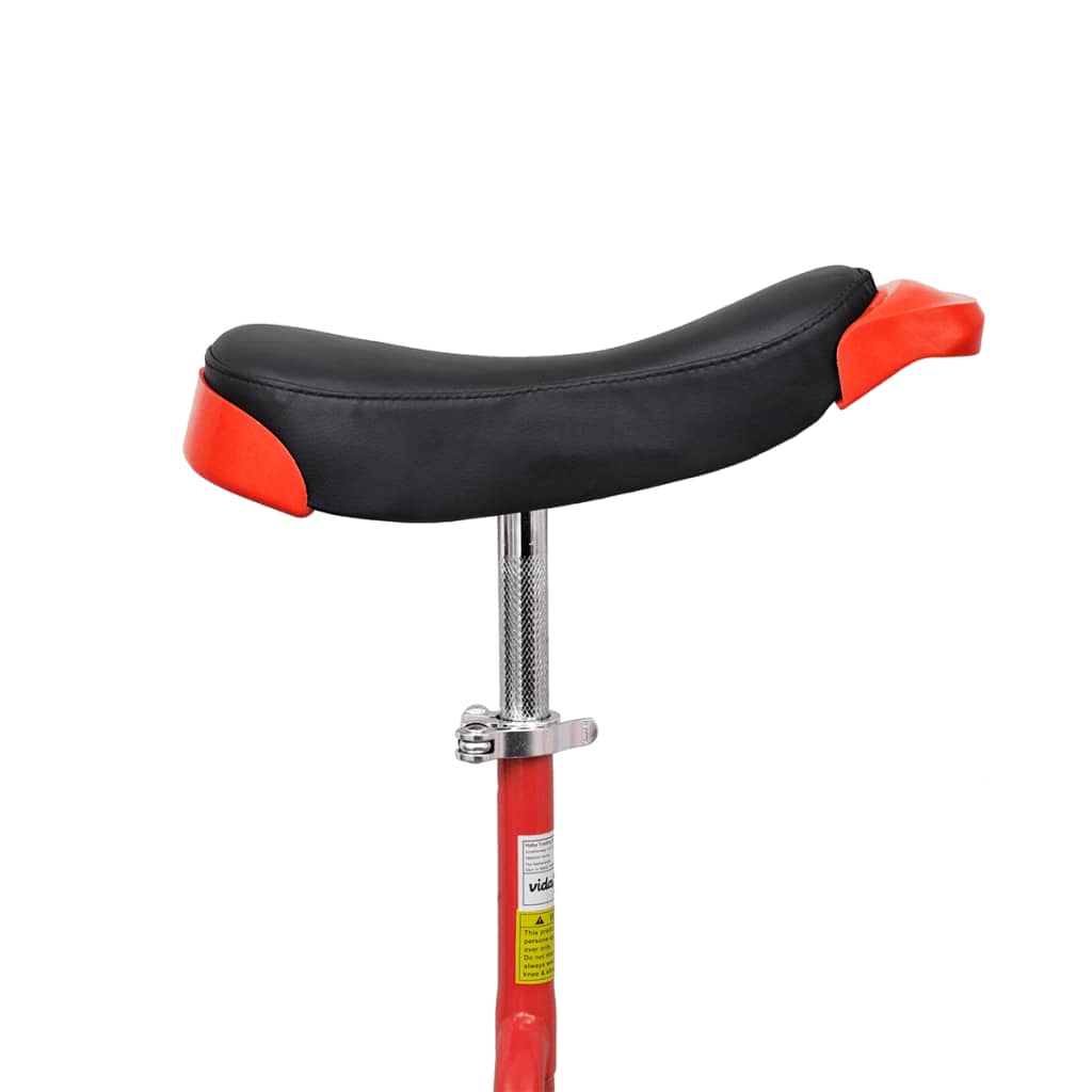 Red Adjustable Unicycle 16 Inch