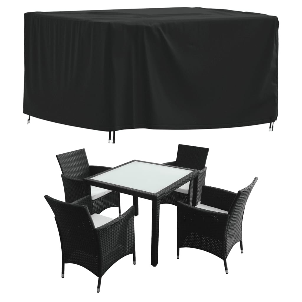 vidaXL Garden Furniture Covers 2 pcs 125x125x74 cm 420D Oxford Fabric