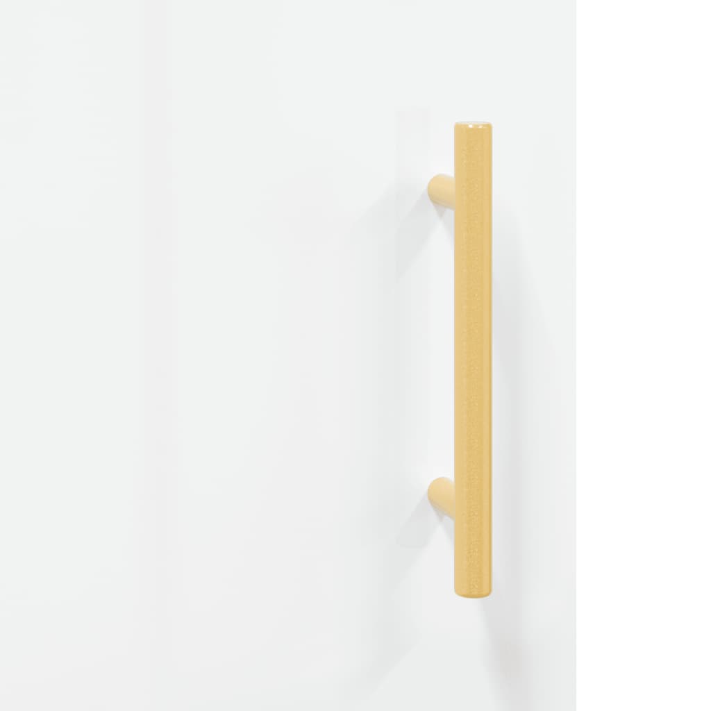 vidaXL Wall Cabinet High Gloss White 60x31x60 cm Engineered Wood