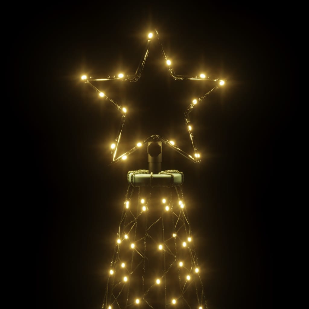 vidaXL Christmas Tree with Spike Warm White 3000 LEDs 800 cm