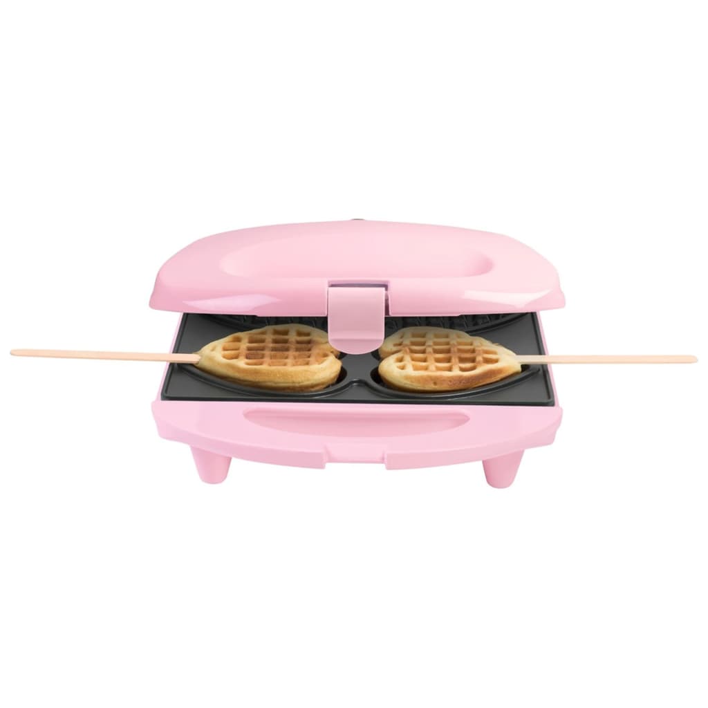 Bestron Heart-Shaped Waffle Maker DSW271P 780 W Pink