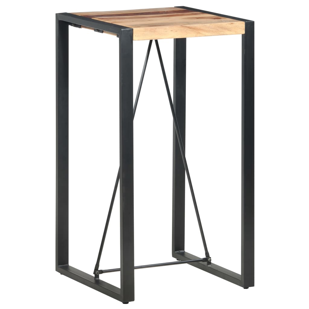 vidaXL Bar Table 60x60x110 cm Solid Sheesham Wood