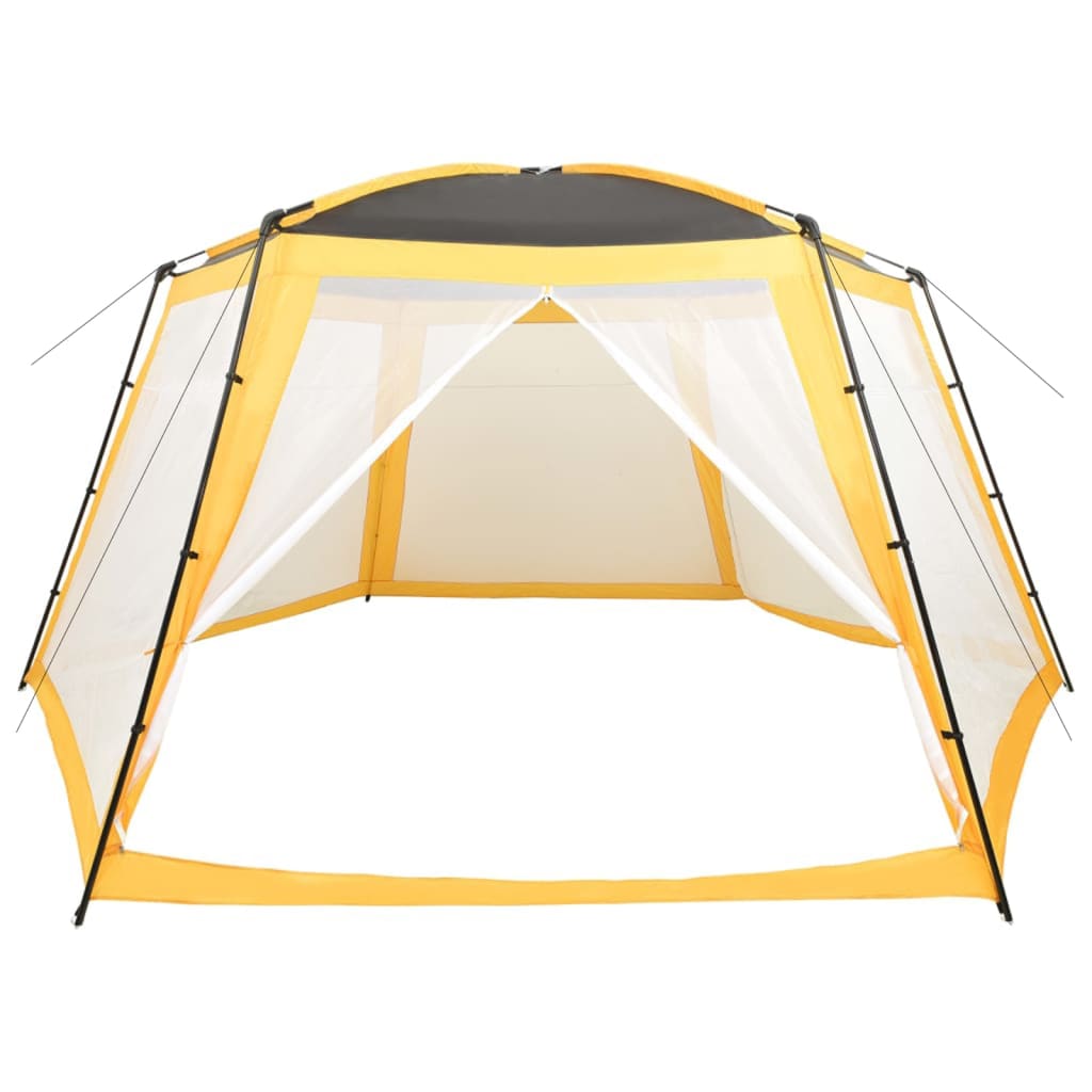vidaXL Pool Tent Fabric 660x580x250 cm Yellow