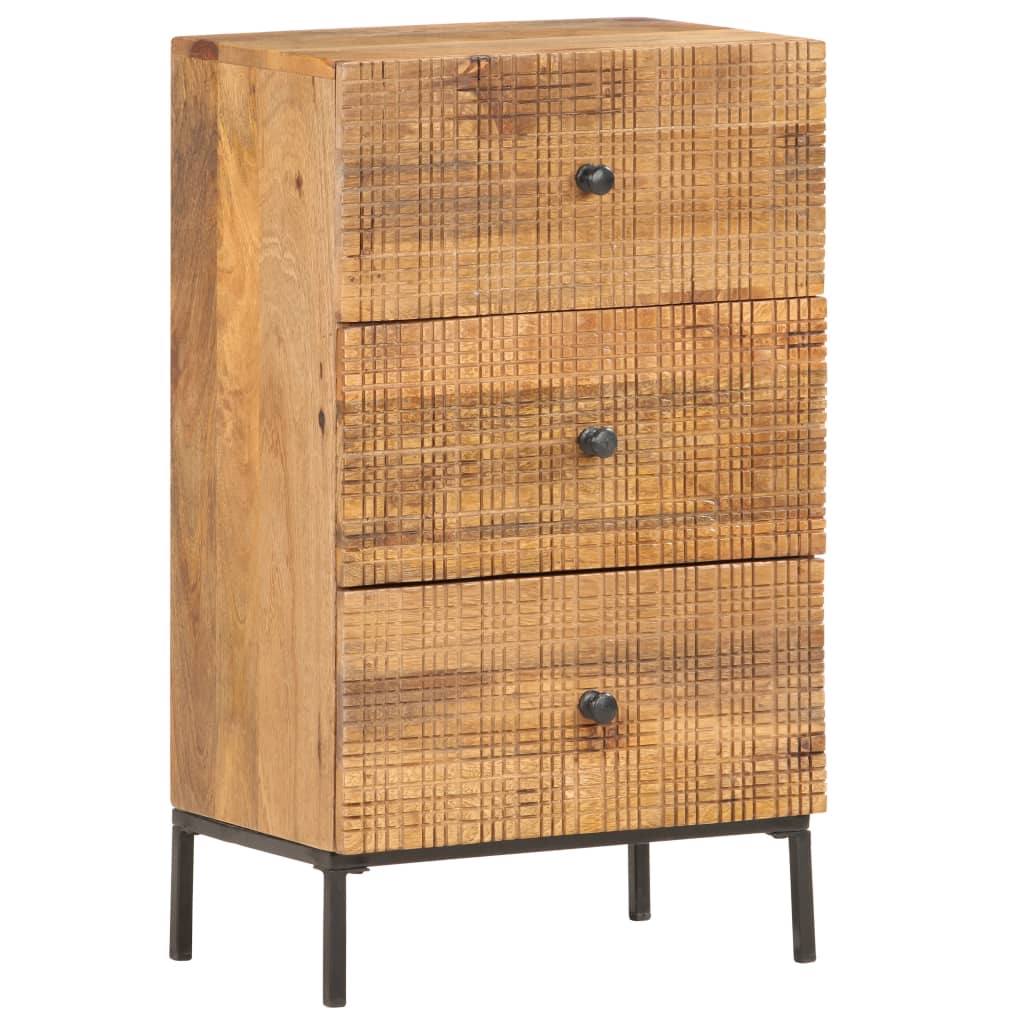 vidaXL Sideboard 45x30x75 cm Solid Mango Wood