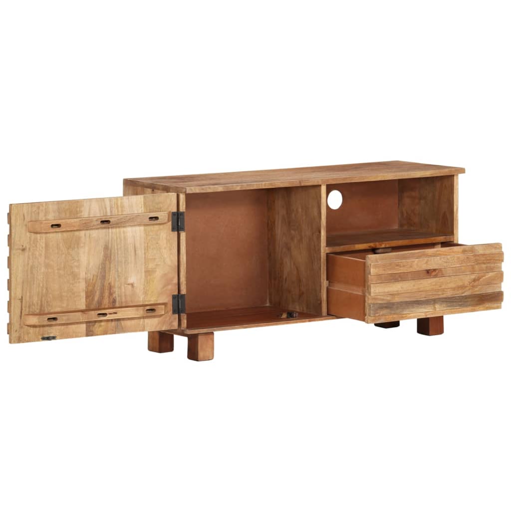 vidaXL TV Cabinet 90x30x45 cm Solid Mango Wood