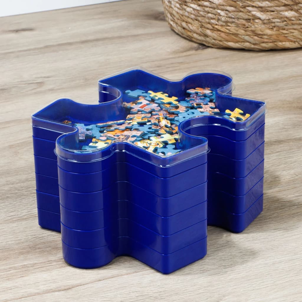 HI Puzzle Sorting Tray 21.5 cm Blue