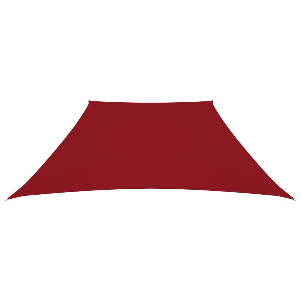 vidaXL Sunshade Sail Oxford Fabric Trapezium 2/4x3 m Red