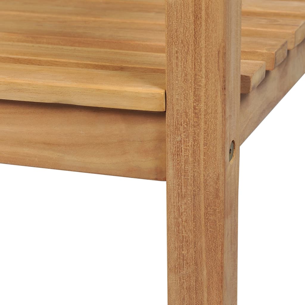 vidaXL Garden Bench 228 cm Solid Teak Wood