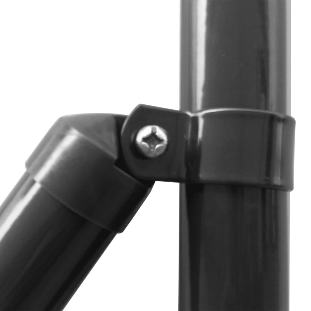 vidaXL Euro Fence Steel 25x1.5 m Grey