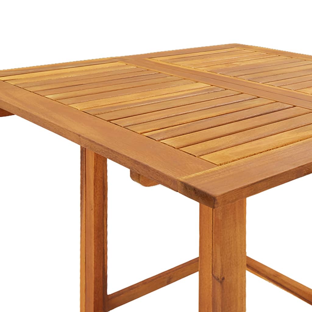 vidaXL Bistro Table 75x75x110 cm Solid Wood Acacia