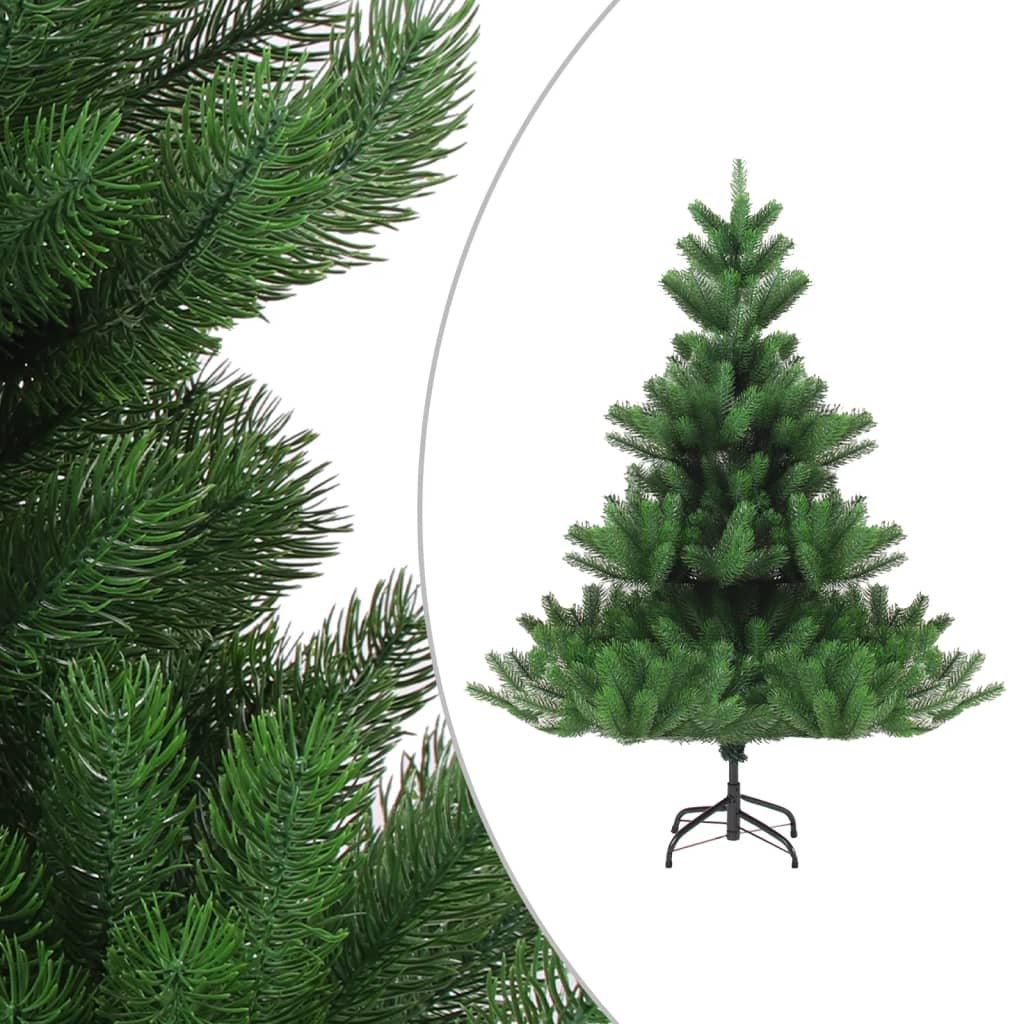 vidaXL Nordmann Fir Artificial Pre-lit Christmas Tree Green 150 cm