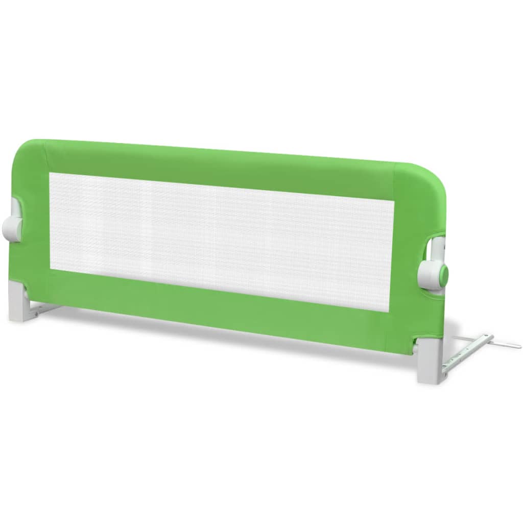 vidaXL Toddler Safety Bed Rail 102 x 42 cm Green