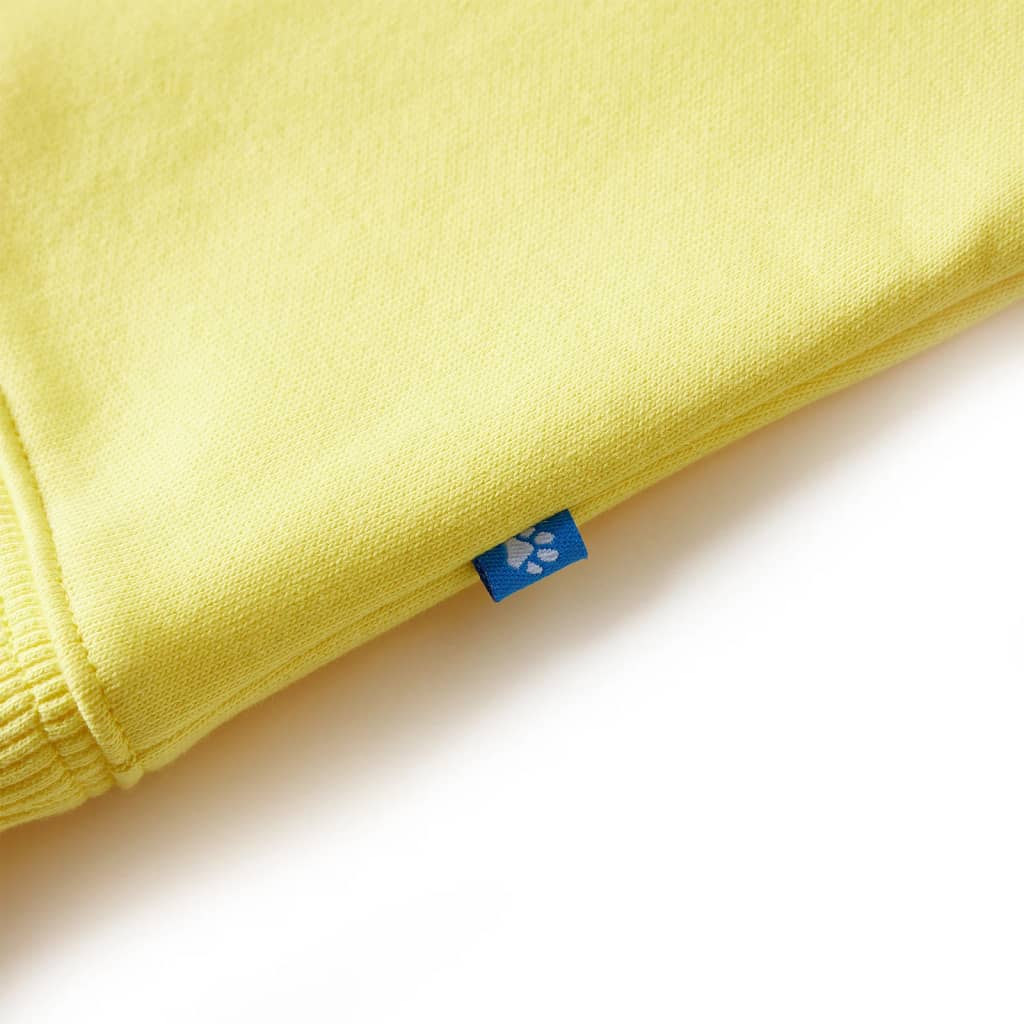 Kids' Sweatshirt Light Yellow 128