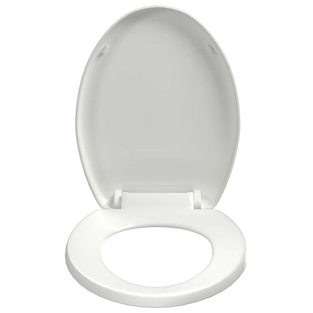 vidaXL Softclose Toilet Seat with Quickrelease Design White vidaXL.ie