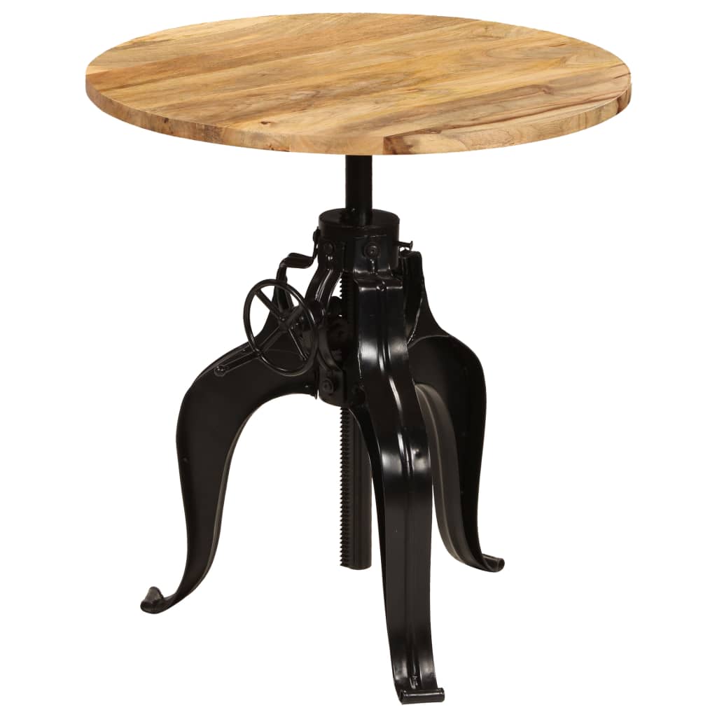 vidaXL Bar Table Solid Mango Wood 75x(76-110) cm