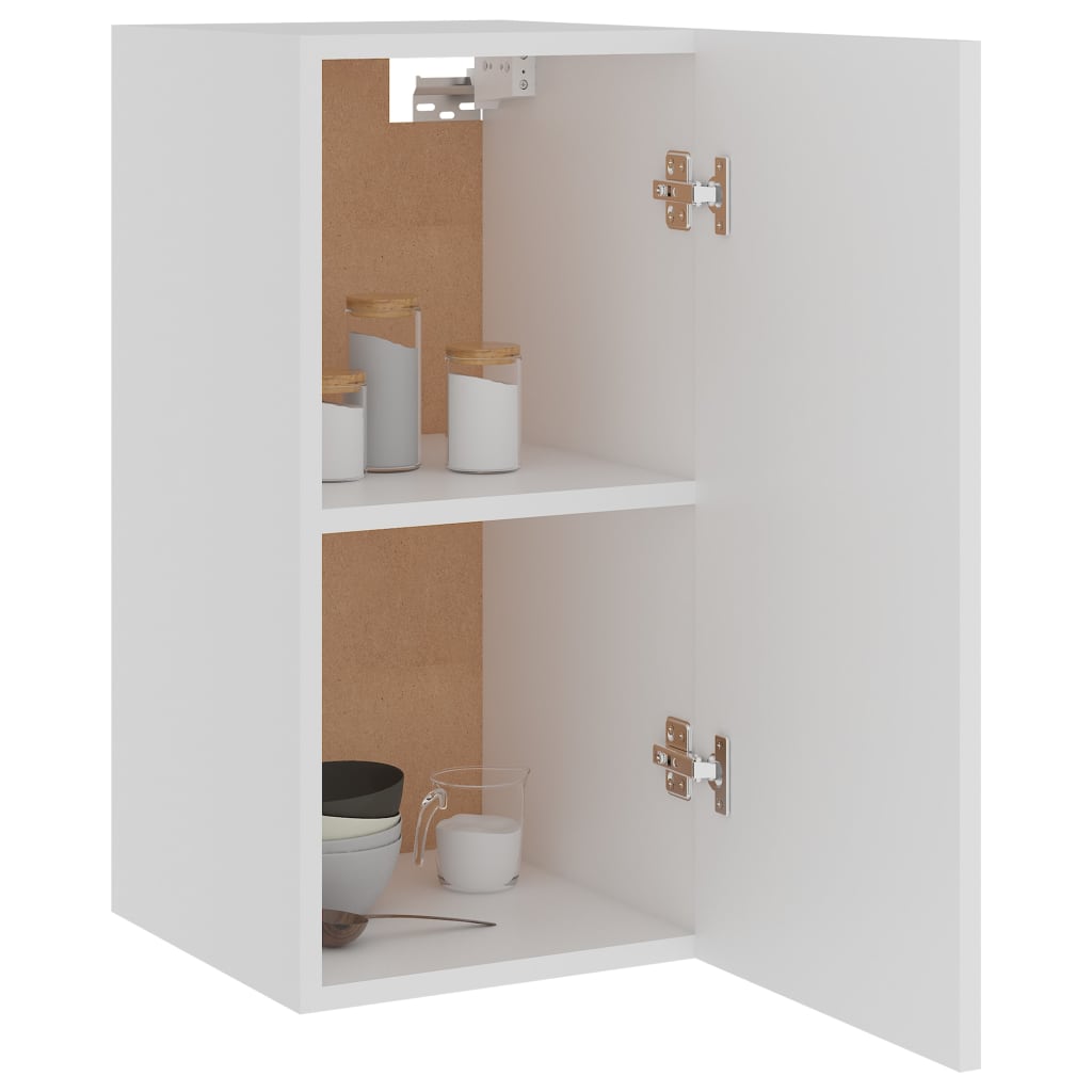 vidaXL Hanging Cabinet White 29.5x31x60 cm Engineered Wood