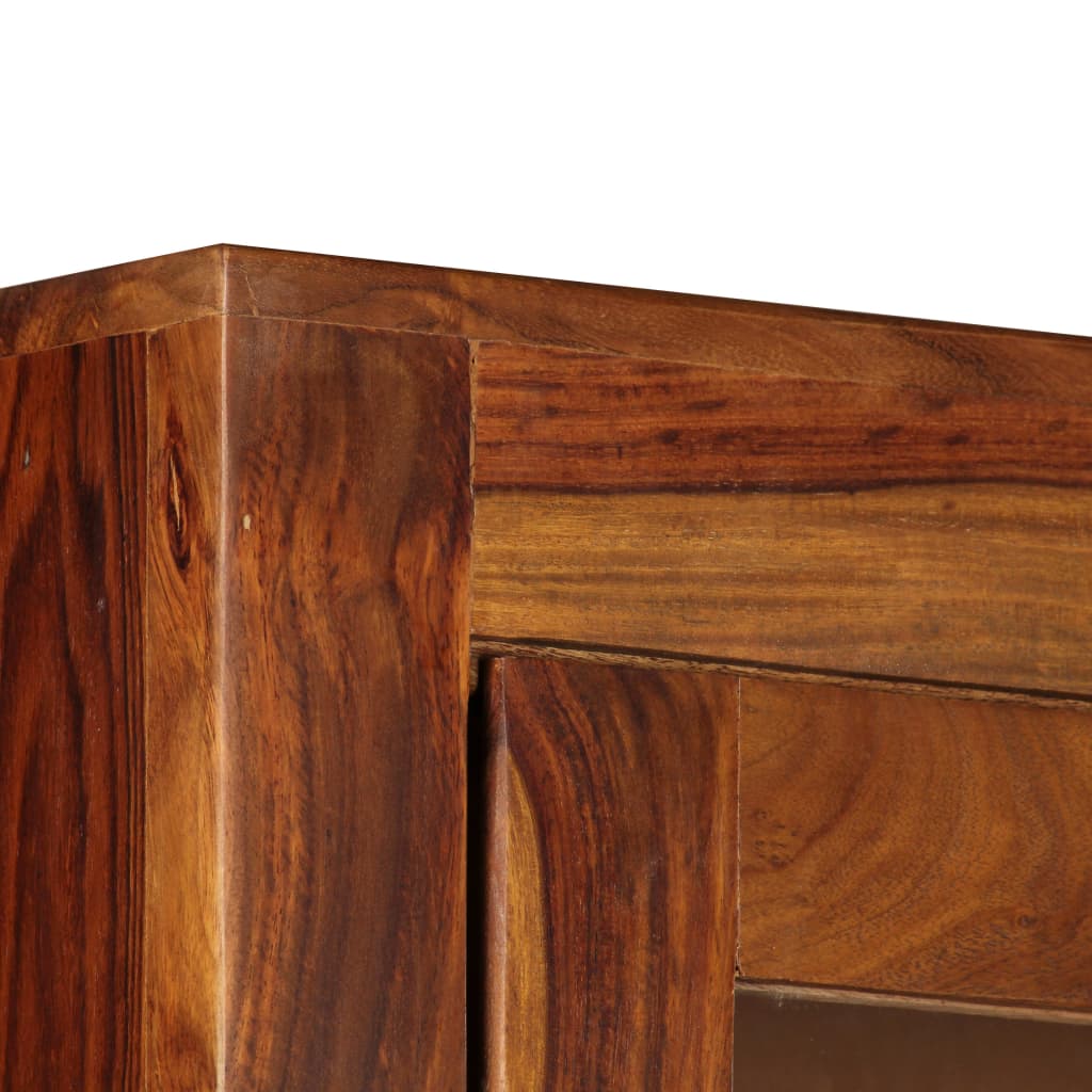 vidaXL Highboard Solid Sheesham Wood 180x45x200 cm