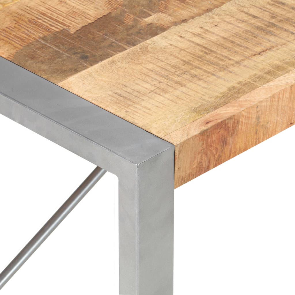 vidaXL Coffee Table 120x60x40 cm Rough Mango Wood