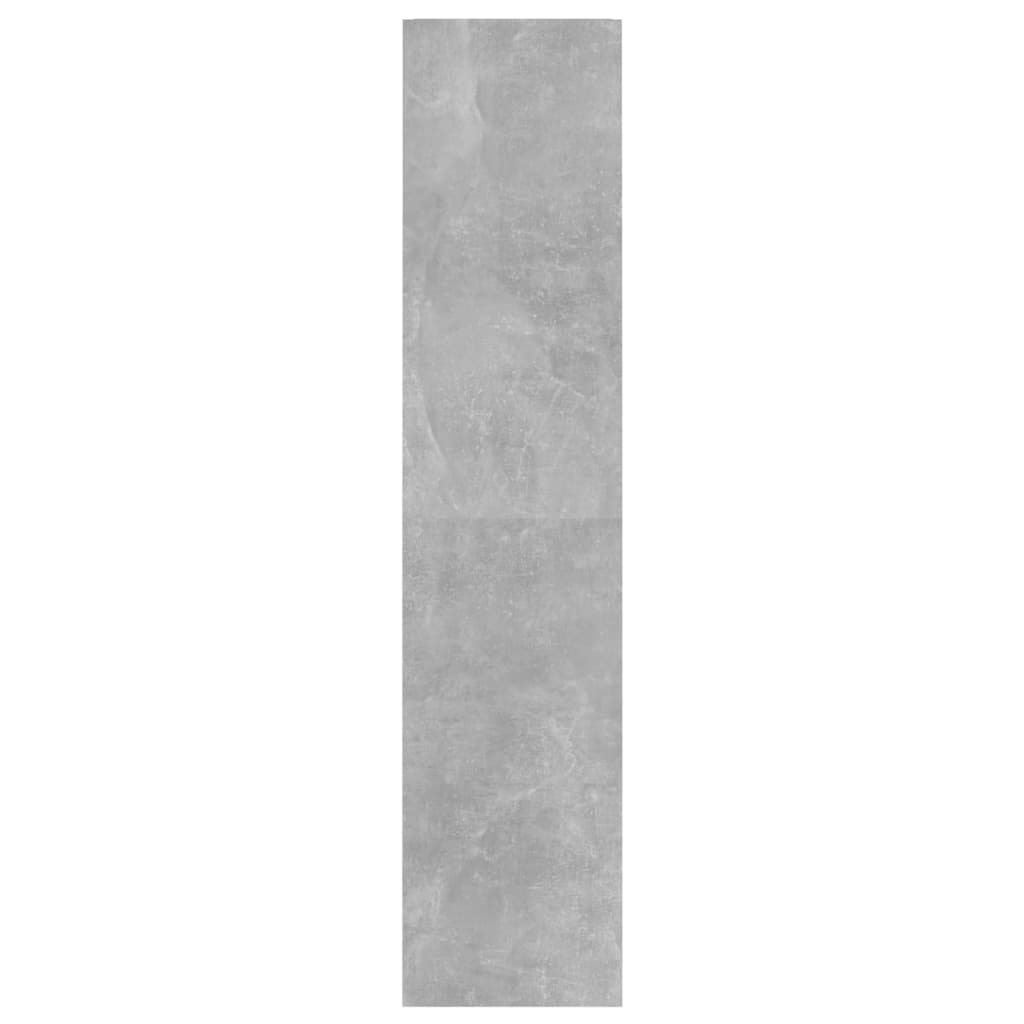 vidaXL Book Cabinet/Room Divider Concrete Grey 40x30x135 cm