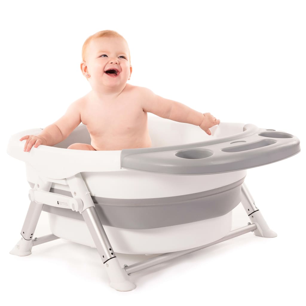 Bo Jungle B-Foldable Baby Shower Bath Grey and White