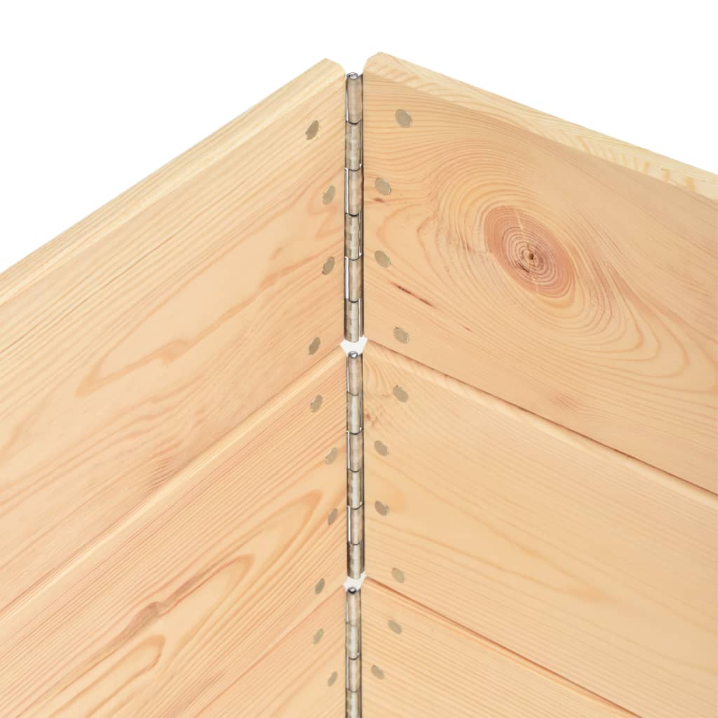 vidaXL Raised Beds 3 pcs 100x150 cm Solid Pine Wood (310059)