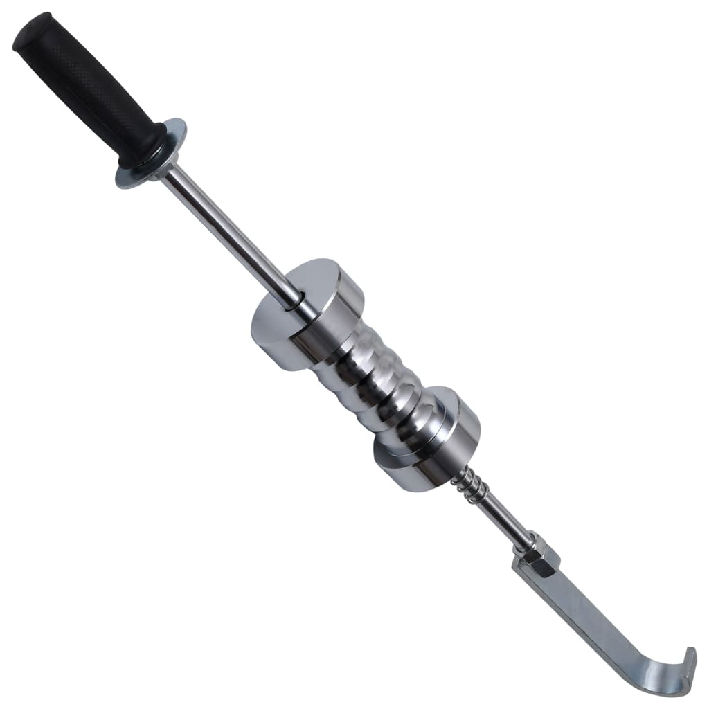 vidaXL Slide Hammer with Hooks 73 cm Carbon Steel