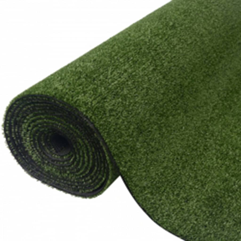 vidaXL Artificial Grass 7/9 mm 1.33x20 m Green