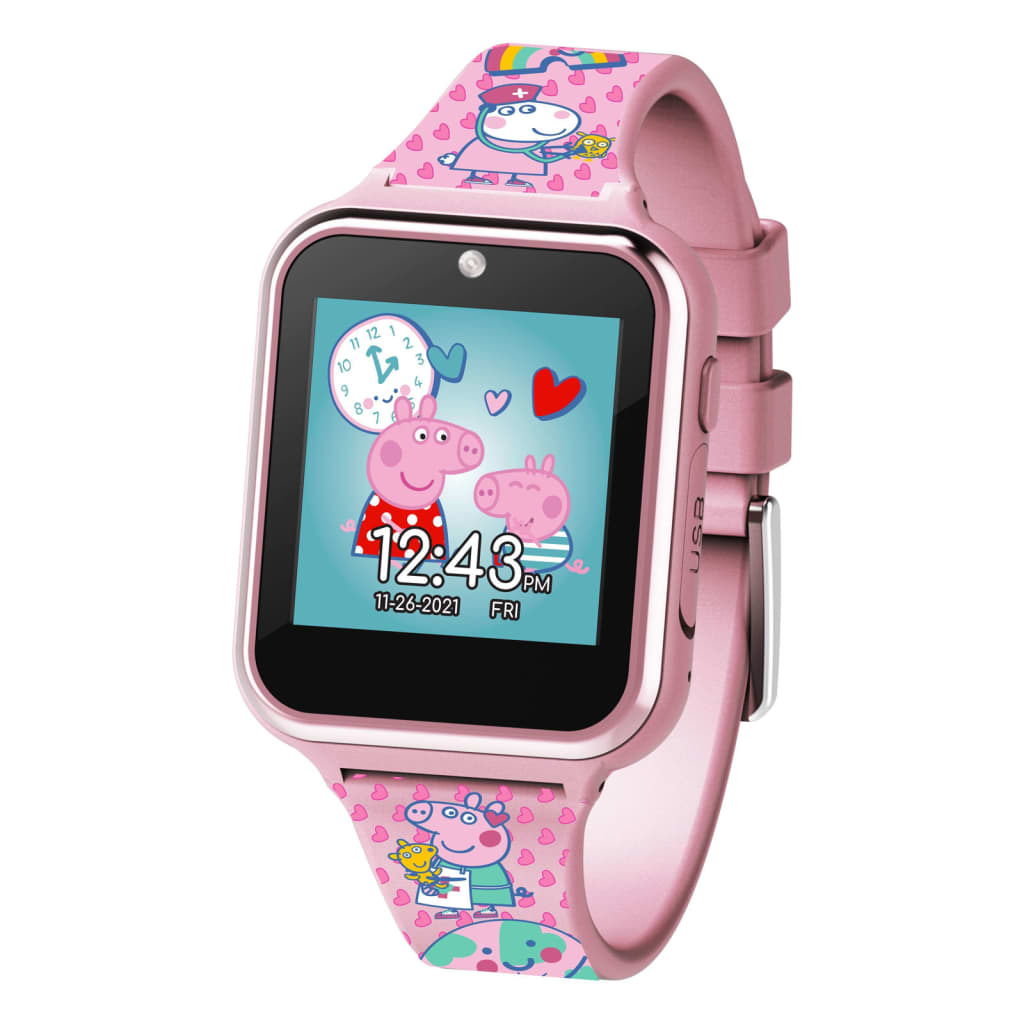 Accutime Kids Smartwatch Peppa Pig Pink