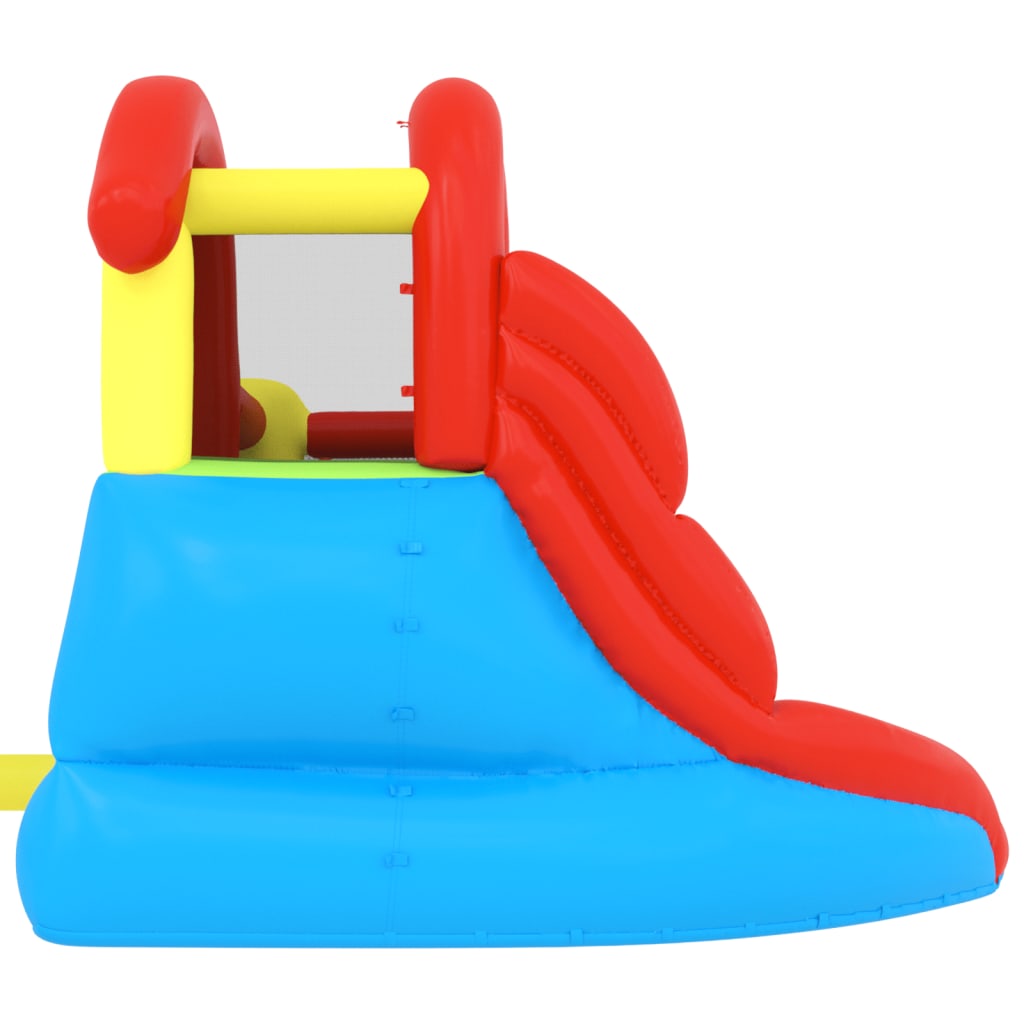 Happy Hop Bouncy Castle with Slide and Splash Pool 280x319x211 cm