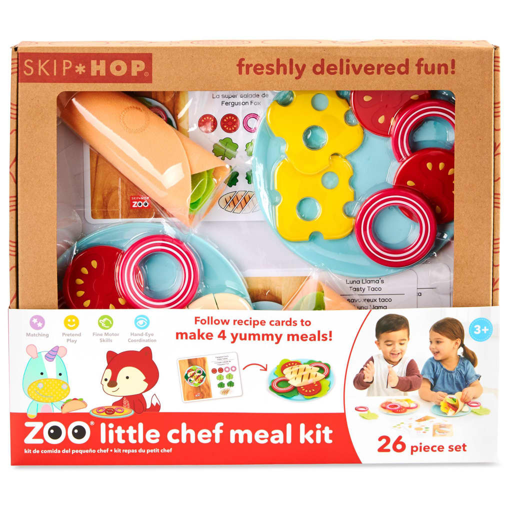 Skip Hop Preschool Zoo Little Chef Play Meal Kit
