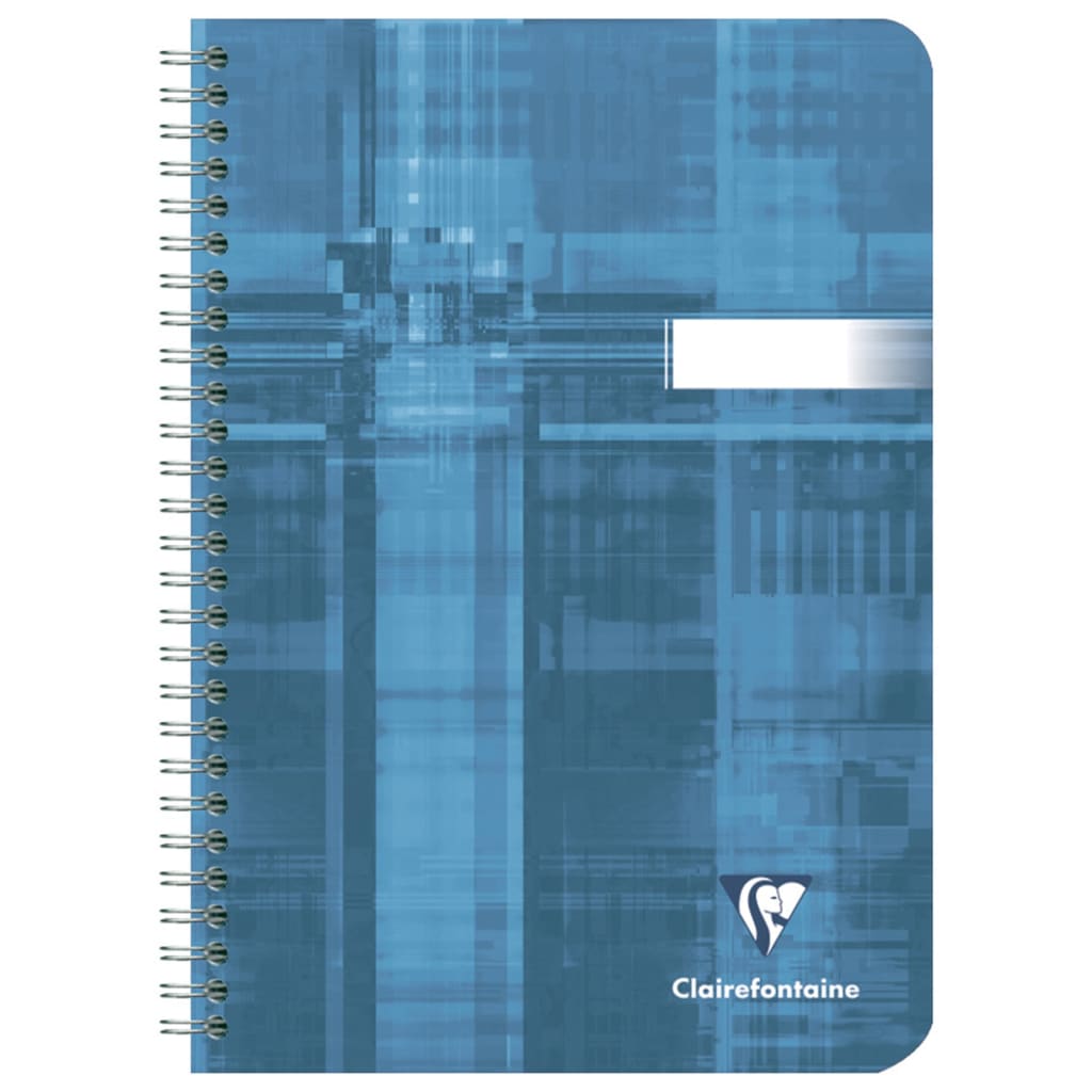 Clairefontaine Wirebound Notebooks A5 90 Sheets Squared 5x5 mm 5 pcs