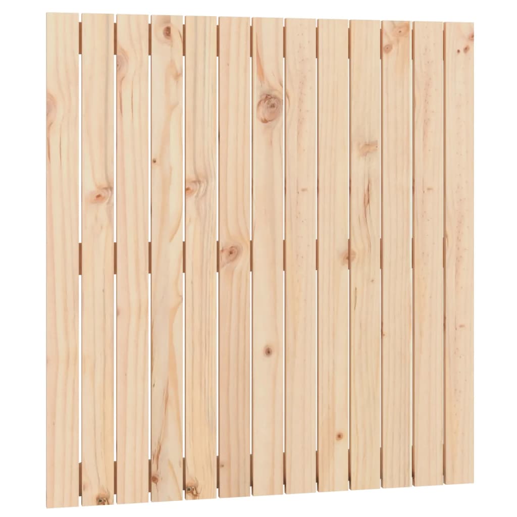 vidaXL Wall Headboard 82.5x3x90 cm Solid Wood Pine
