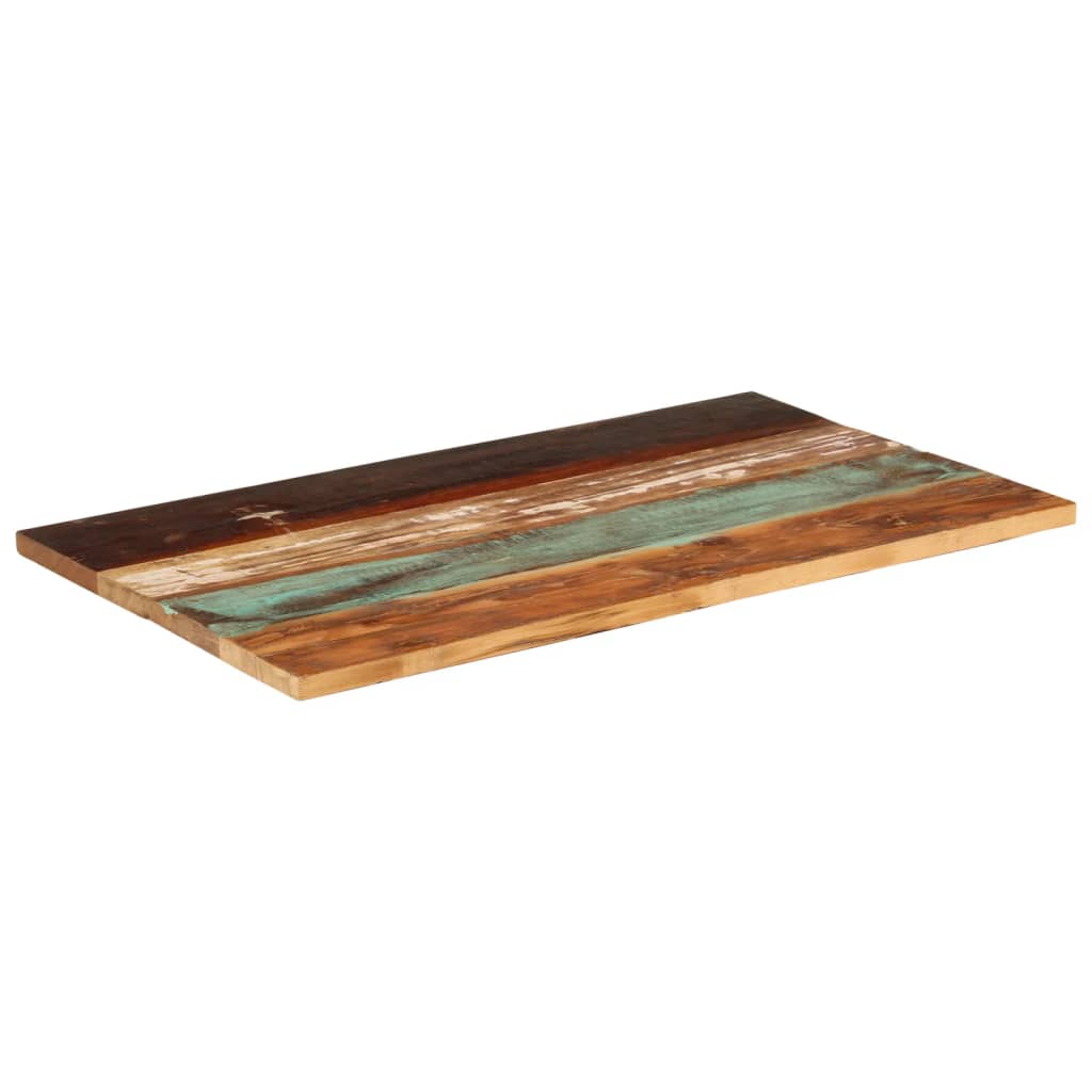 vidaXL Table Top 100x60x(2.5-2.7) cm Solid Wood Reclaimed