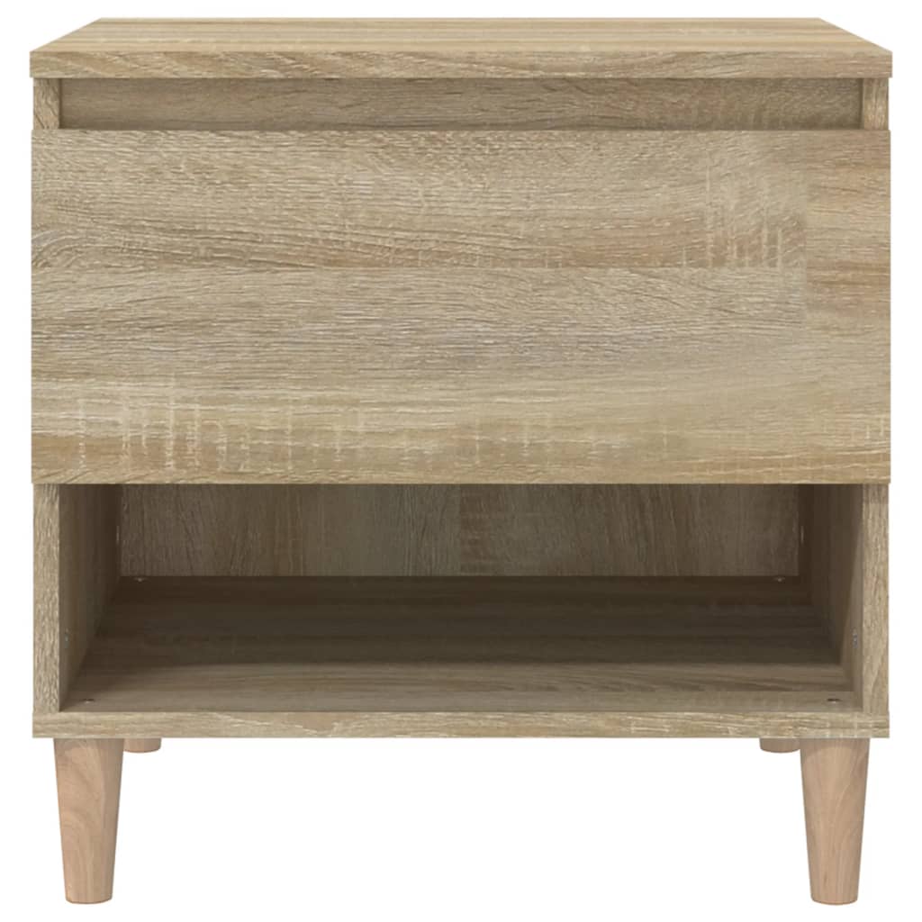 vidaXL Bedside Tables 2 pcs Sonoma Oak 50x46x50 Engineered Wood