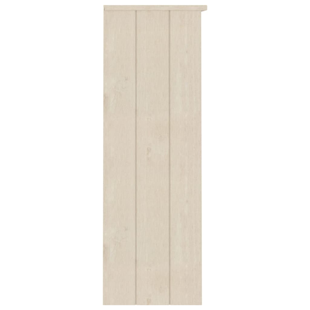 vidaXL Top for Highboard HAMAR Honey Brown 85x35x100cm Solid Wood Pine