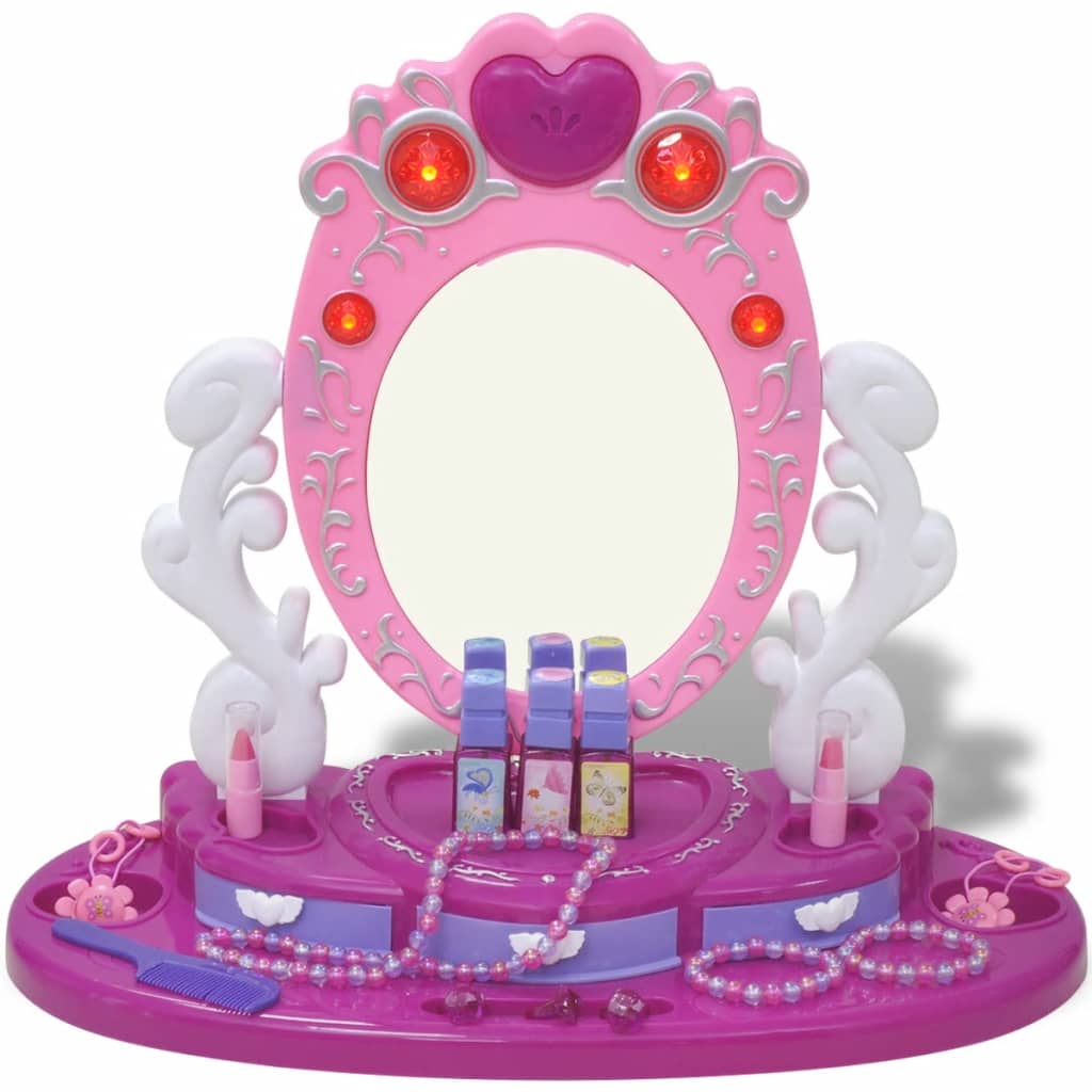 Kids'/Children's Playroom Toy Vanity Table with Light/Sound