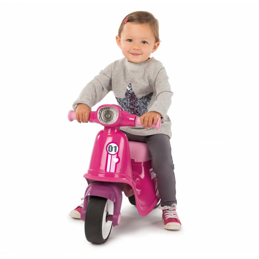 Smoby Ride-on Scooter Pink