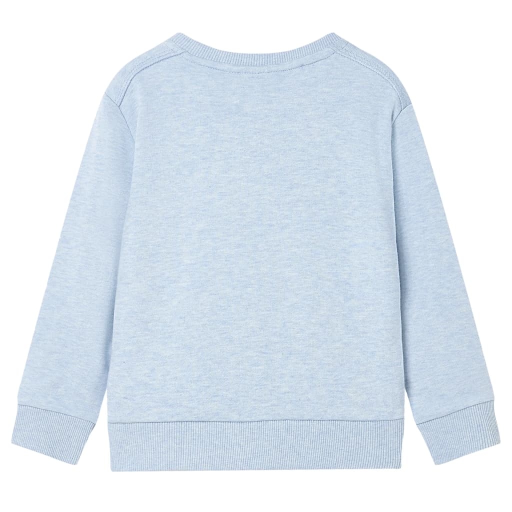 Kids' Sweatshirt Soft Blue Melange 92