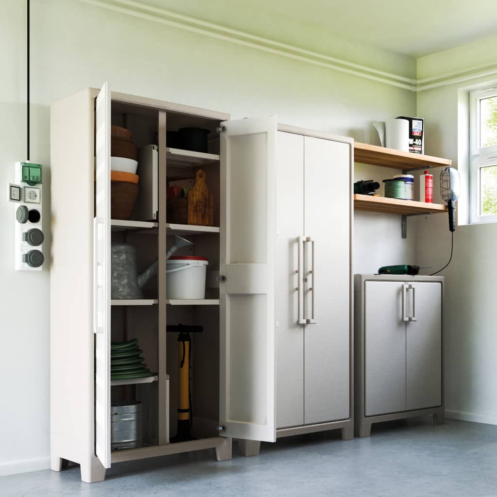 Keter Storage Cabinet with Shelves Gulliver 182 cm