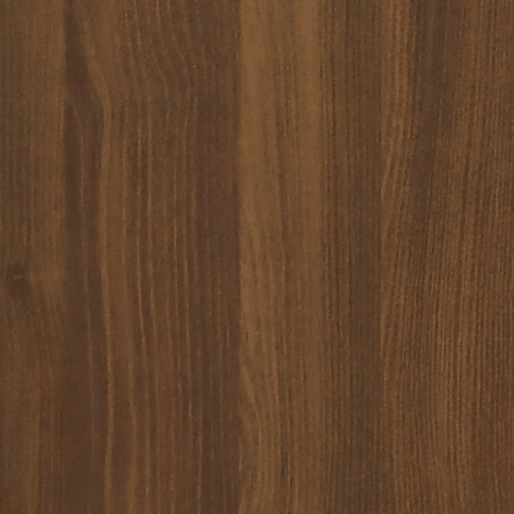 vidaXL 4-Tier Book Cabinet Brown Oak 80x24x142 cm Engineered Wood