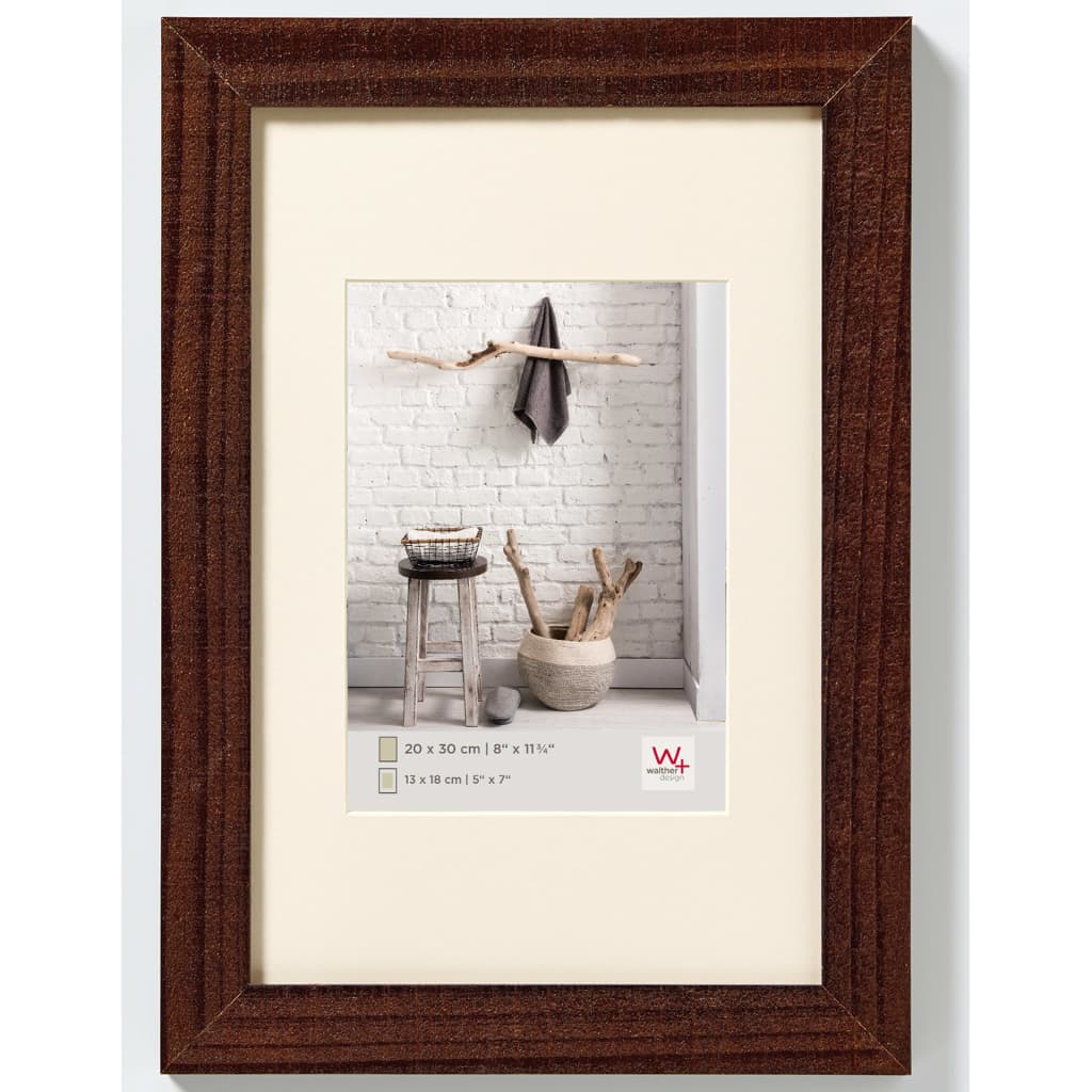 Walther Design Picture Frame Home 40x50 cm Walnut