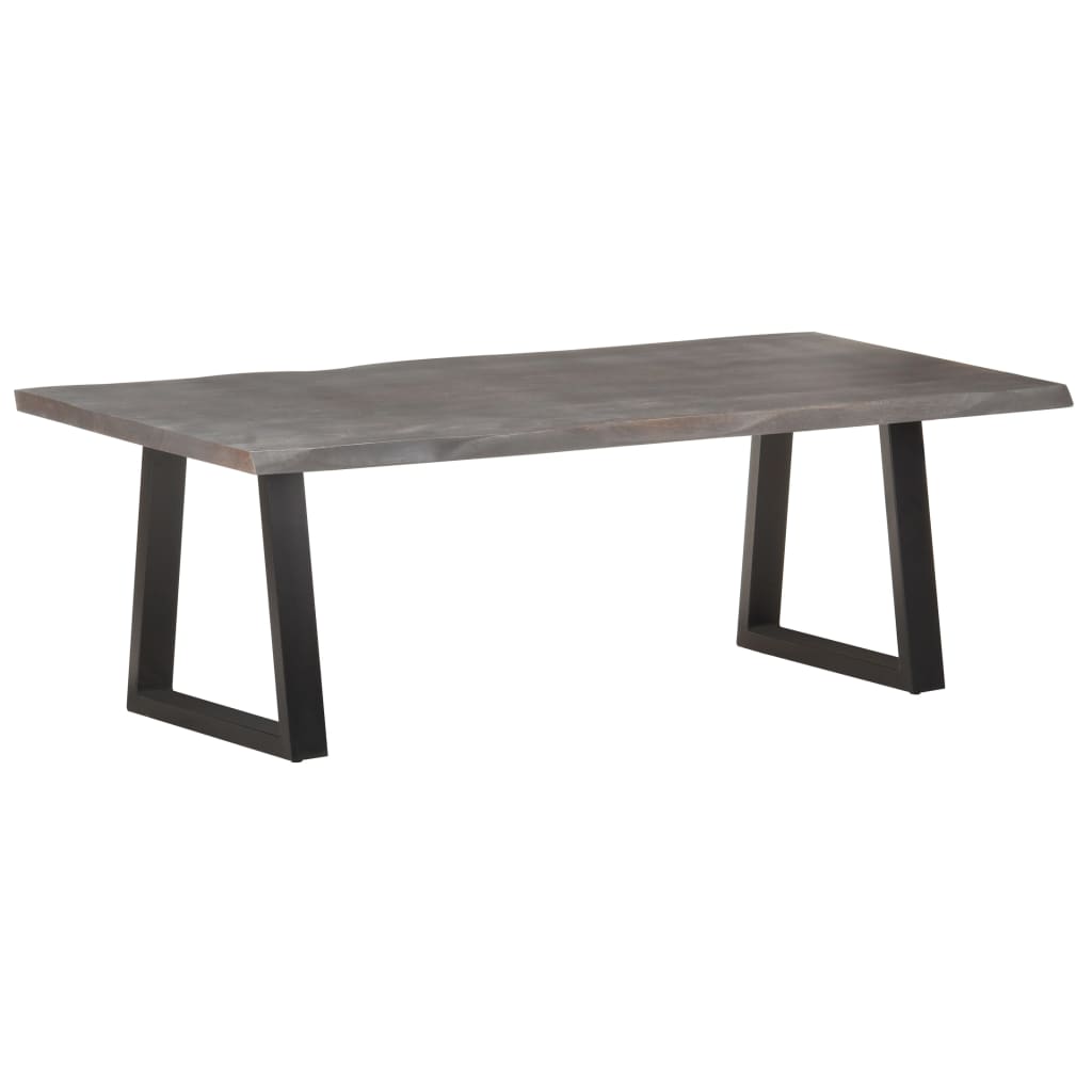 vidaXL Coffee Table with Live Edges 115x60x40 cm Solid Acacia Wood