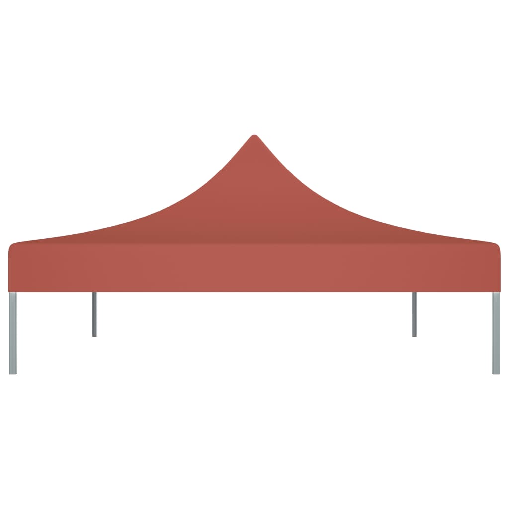 vidaXL Party Tent Roof 4.5x3 m Terracotta 270 g/m²